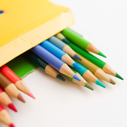 Crayola, Colored Pencils, Art & School, Kids, 50 color, Set, 5179